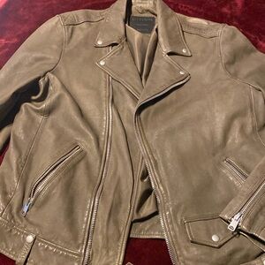 All Saints Milo Leather Jacket